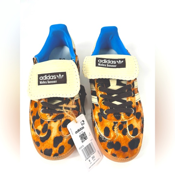 adidas Other - Adidas x Wales Bonner Samba Leopard Print Sneakers